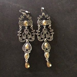 Beautiful antique and bronze earrings